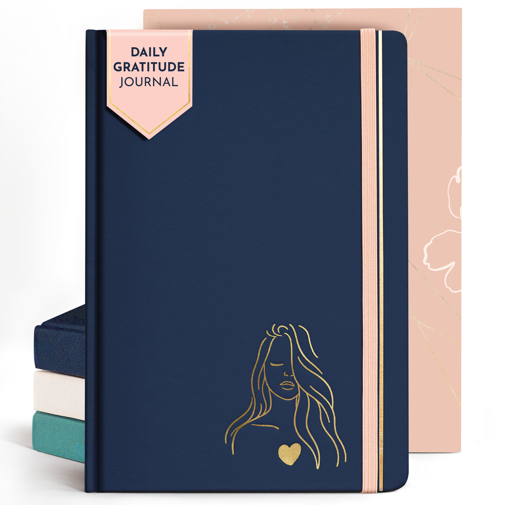 RYVE Daily Journal for Women: 6-Month Guided Gratitude Journal for Women with Prompts - Affirmation, Gratitude, Mindfulness, Self Help & Reflection, Gratitude Journal Notebook, Self Care Journal