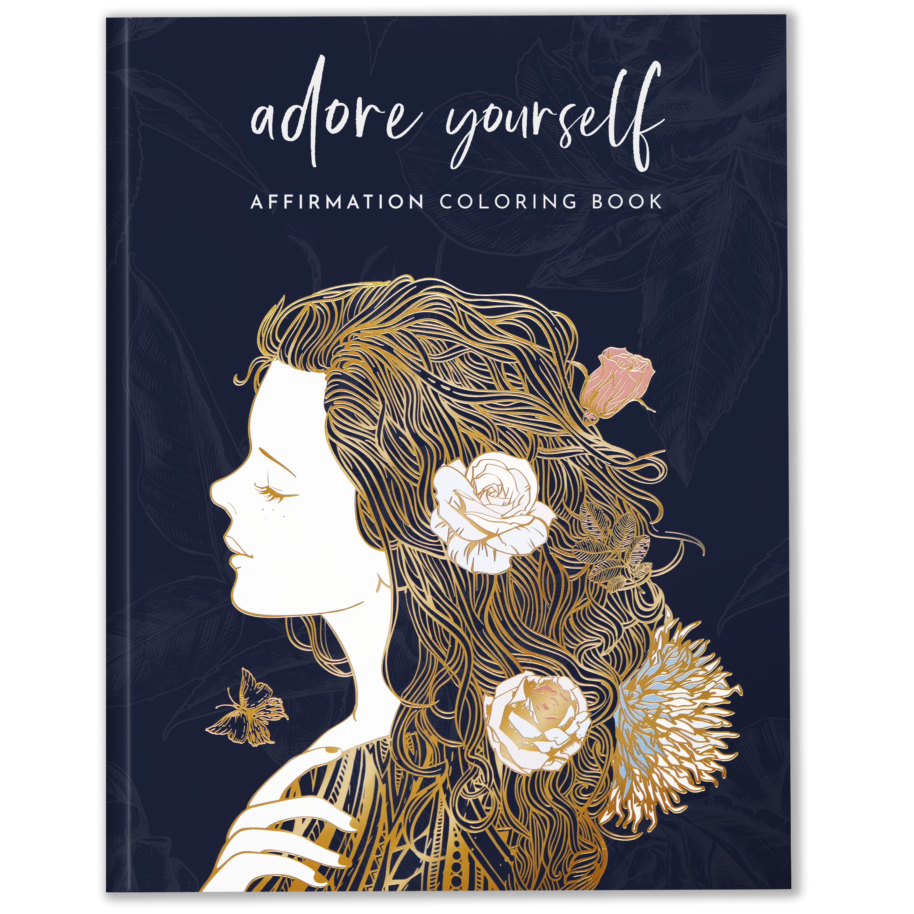 RYVE Adult Coloring Book for Women - Mindfulness Coloring Book with  Personal Growth Prompts - Coloring Book for Adults Relaxation, Coloring  Book