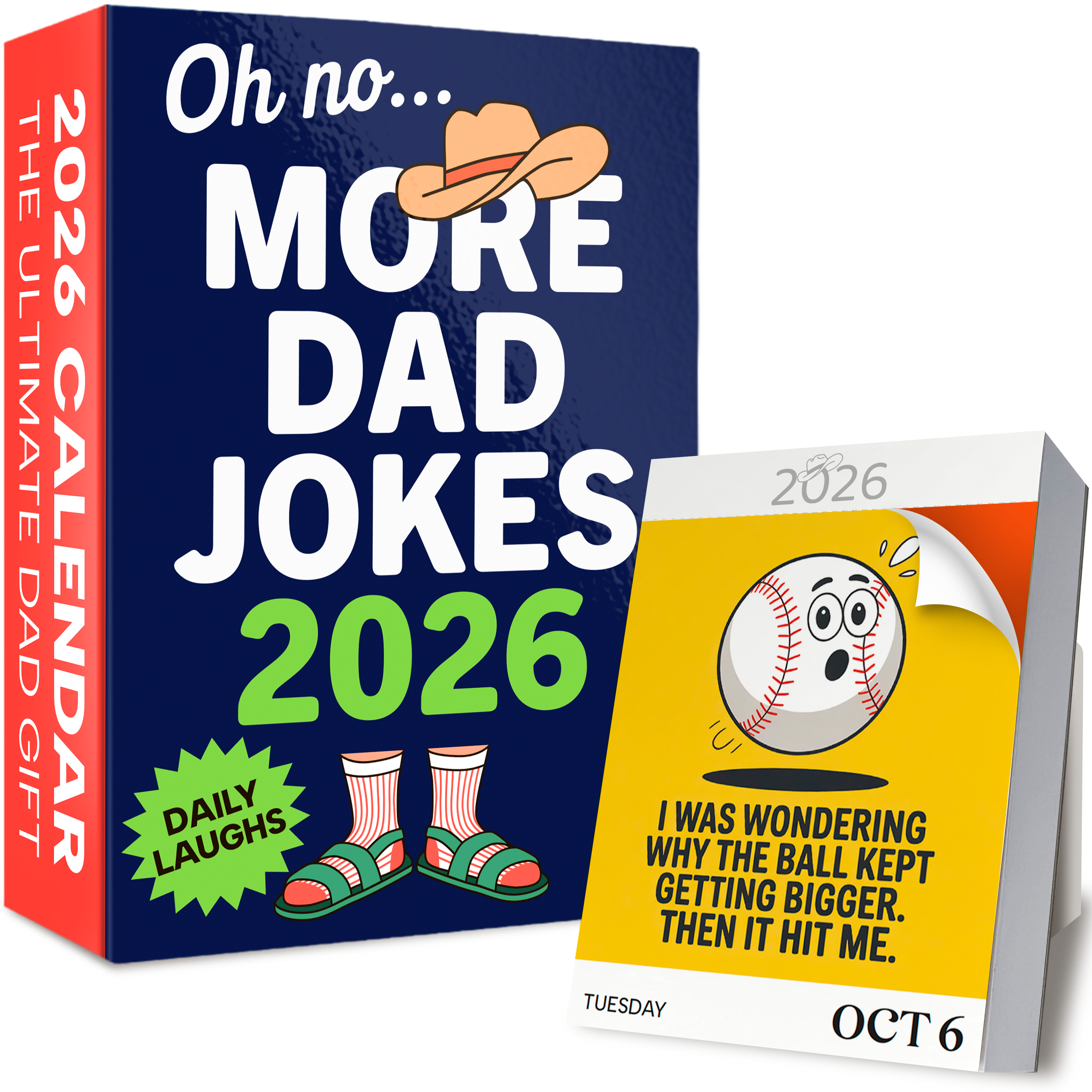 Dad Joke Desk Calendar 2026 Page A Day Gift For Dad Joke Lovers Funny Humor - View #11