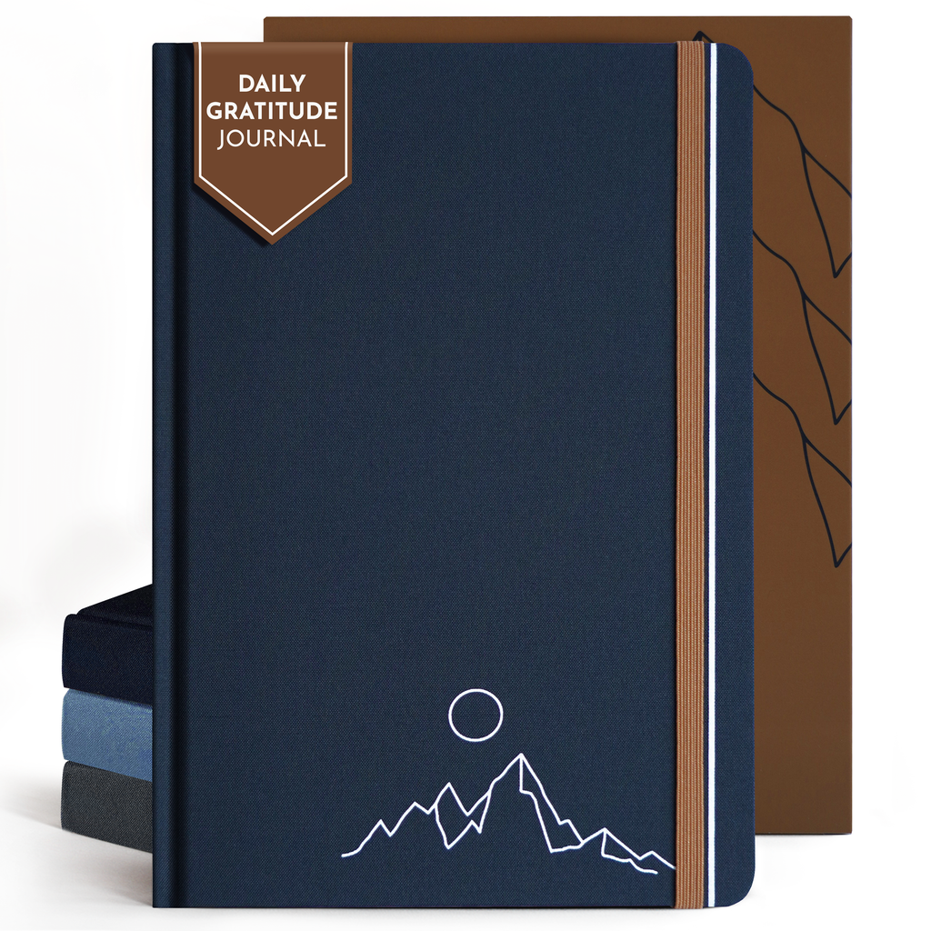 RYVE Gratitude Journal for Men: 6-Month Guided Mindfulness Journal with Prompts - Daily Gratitude Journal, Mens Journal for Writing, Mind Journal Men, Daily Journal Men, Mindfulness Gifts for Men