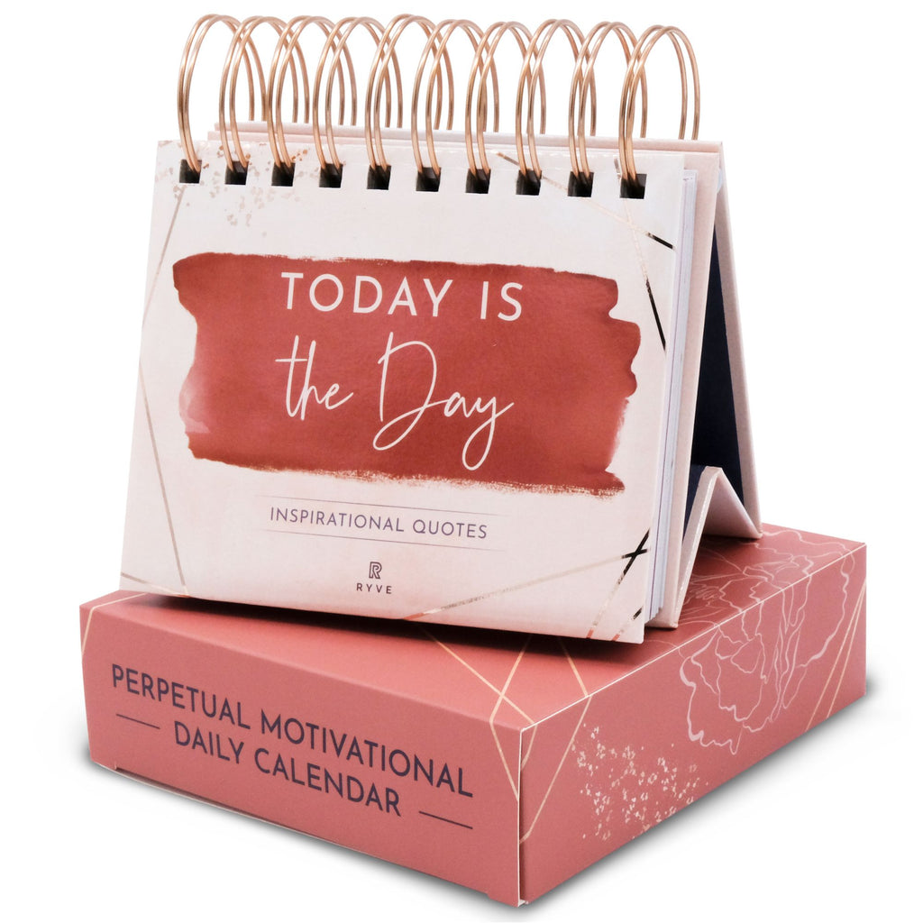 Motivational Desk Calendar (Red)